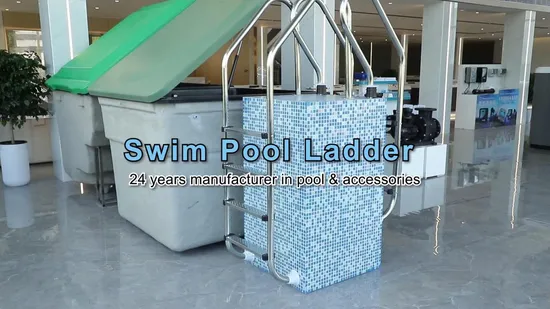 Stainless Steel 3 Step Pool Ladder 304 Stainless Steel Pool Ladder