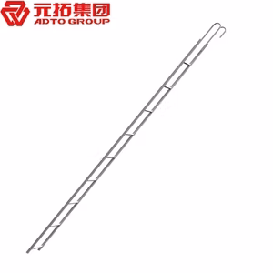 Galvanized Monkey Ladder Steel Square Tube Scaffolding Climb Step Ladder