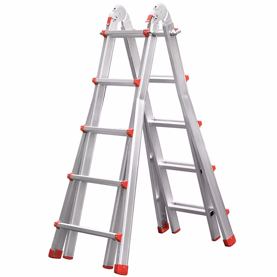 Escada gigante de alumínio para andaimes com aprovação EN131